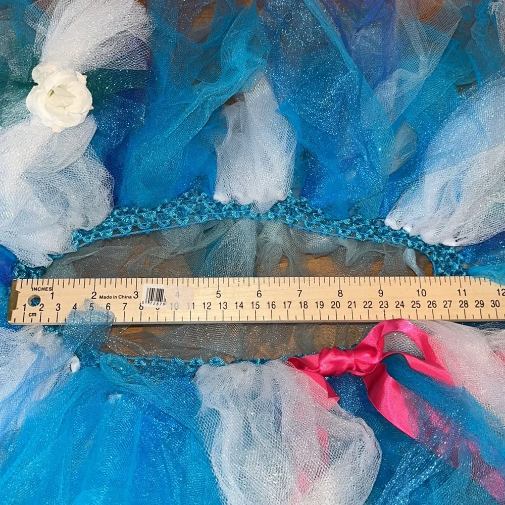 Handmade Trolls Poppy Headband and Tutu